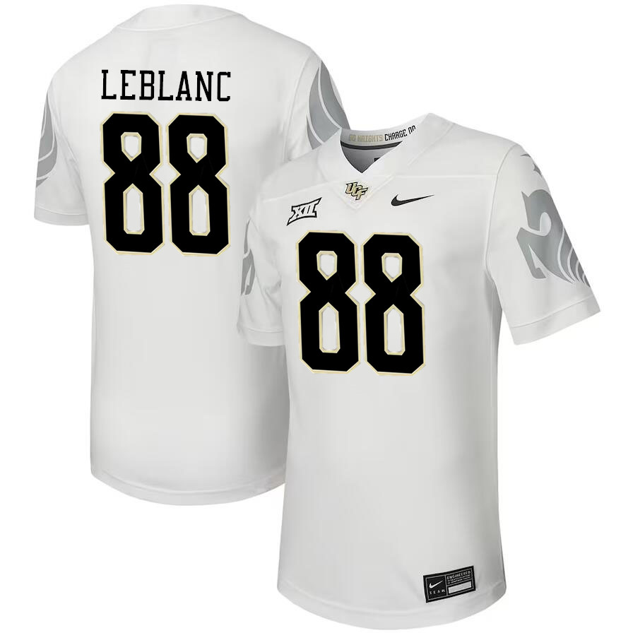 Men #88 Derrick LeBlanc UCF Knights Big 12 Conference College Football Jerseys Stitched-Black